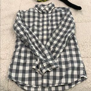 DONATED Crewcuts boys size 12 button down shirt